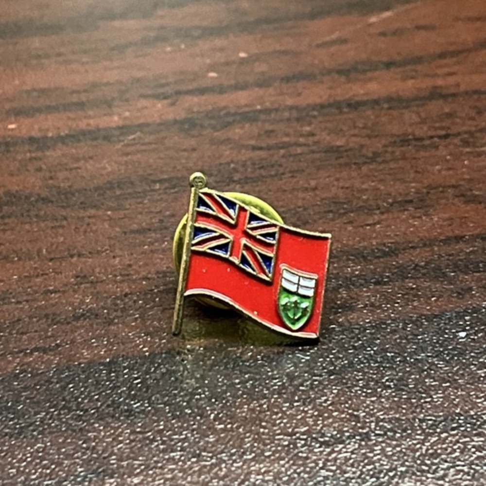 Ontario‎ Canada Province Flag Lapel Hat Pin